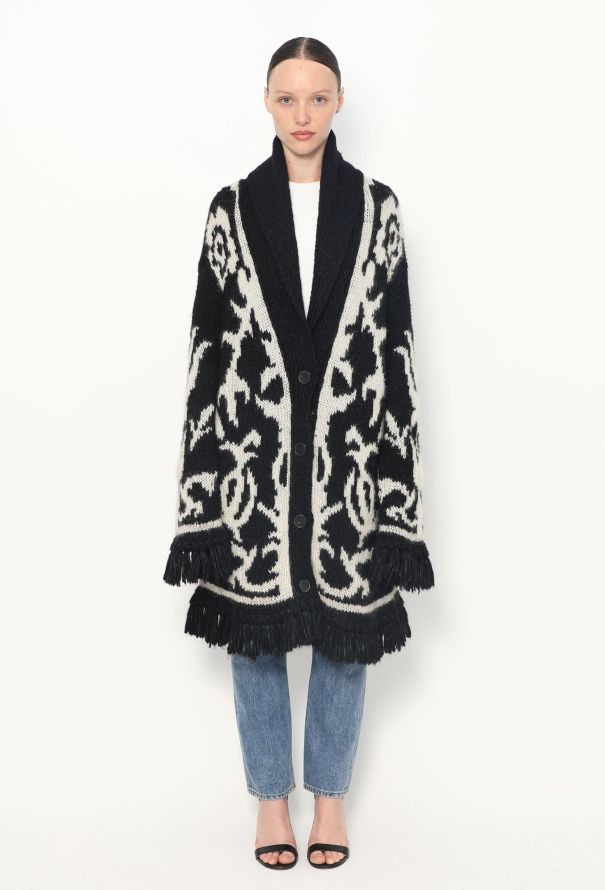 Dior Resort 2018 Fringed Shawl Cardigan - 3