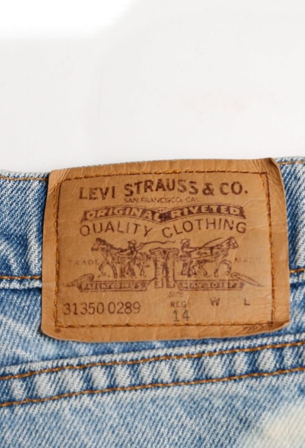 Levi's '70s Washed 512 Denim Shorts - 4