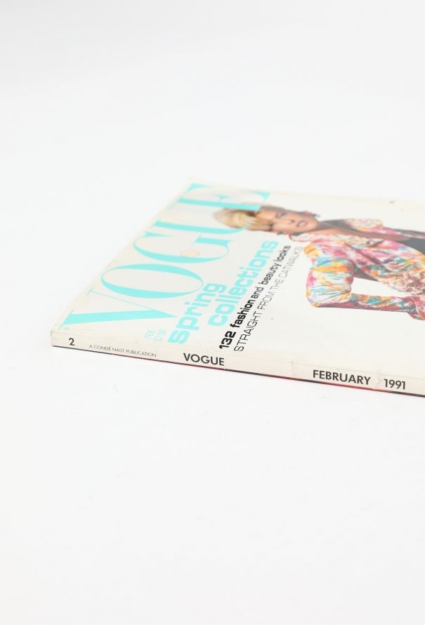 VOGUE UK February 1991 Linda Evangelista Issue - 7