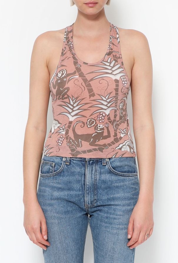 Chloé 2001 Printed Razor Back Tank - 1