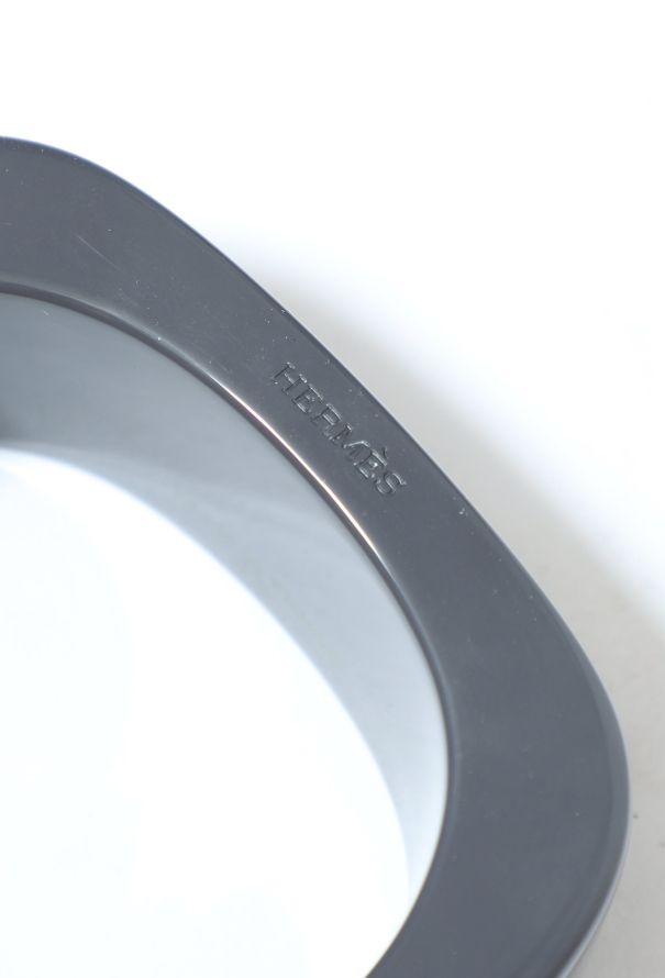 Hermès Tonal Metallic Lacquered Wood Bangle - 5