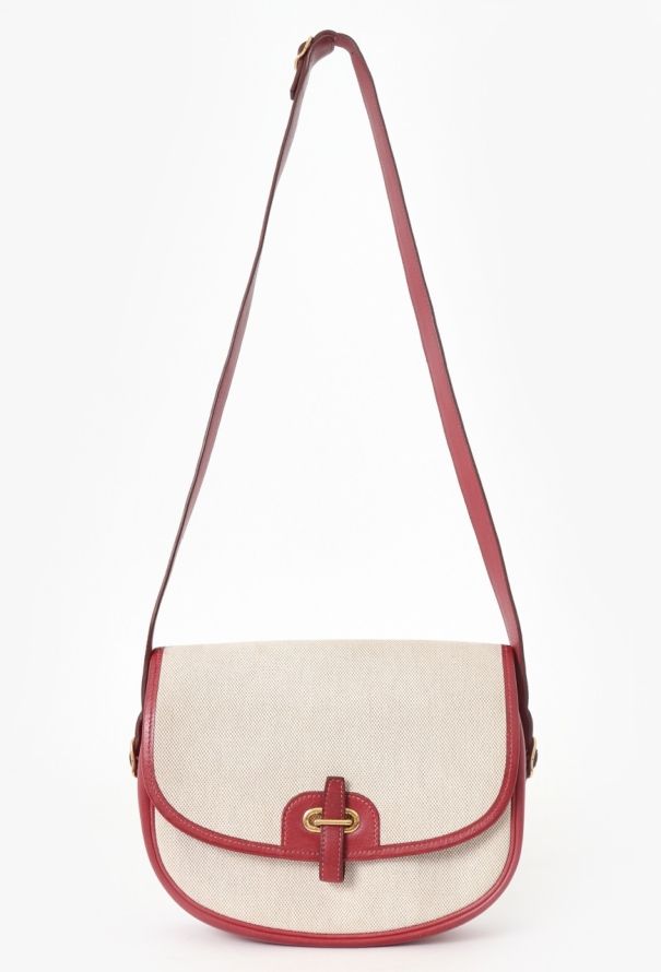 Hermès Toile H & Red Courchevel Balle De Golf - 1