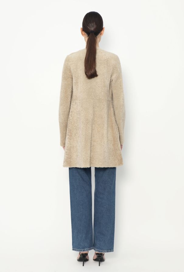 Céline Pre-Fall 2010 Shearling Coat - 6