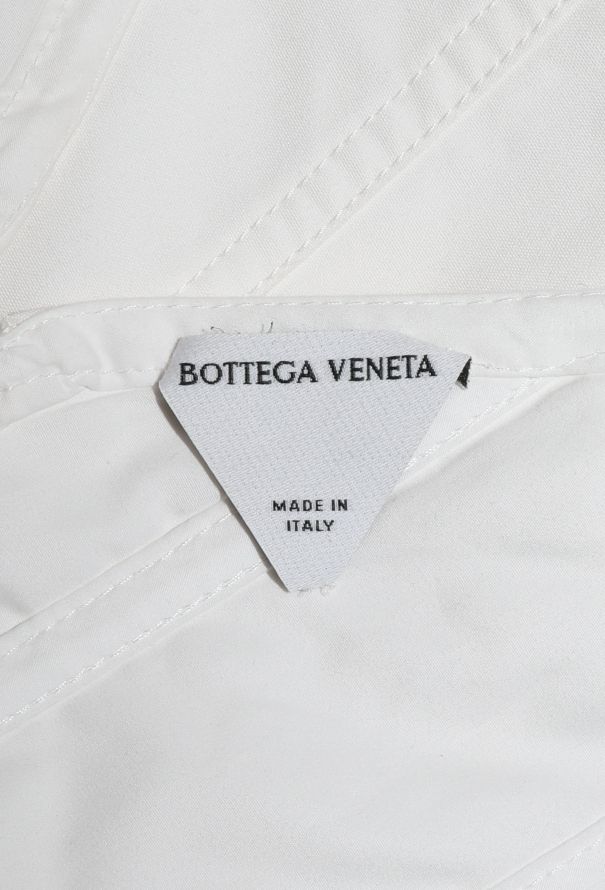 Bottega Veneta 2022 Asymmetrical Poplin Dress - 6