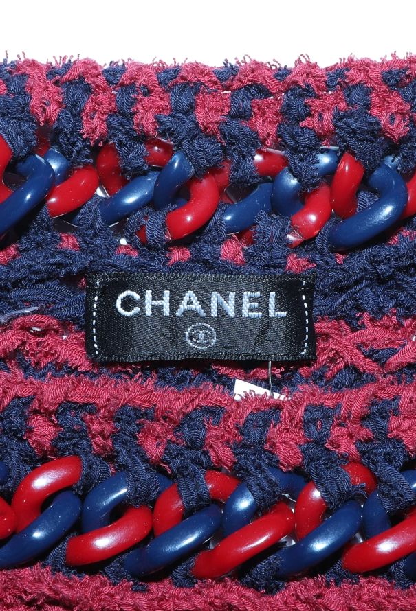 Chanel 2019 Belted Chainlink Crochet Dress - 5