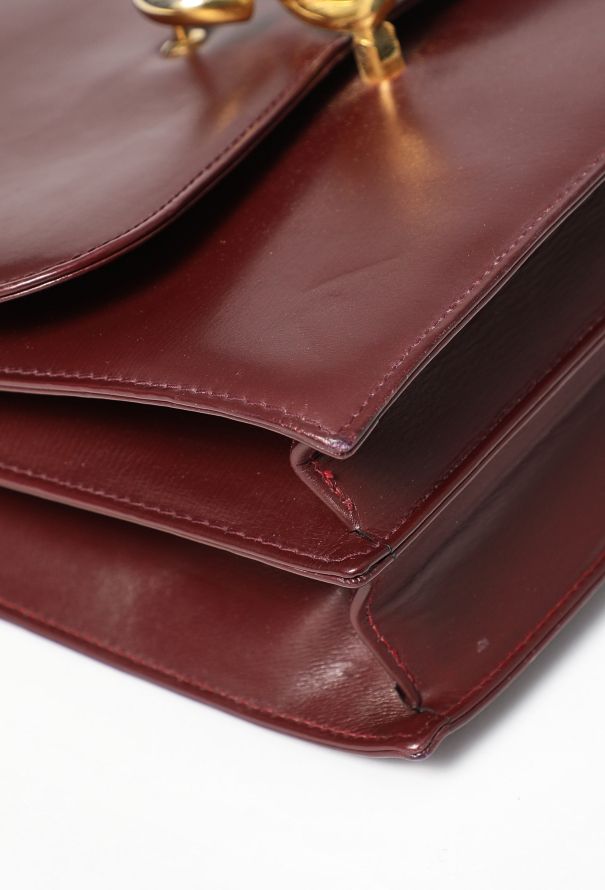 Gucci '70s Burgundy Shoulder Bag - 7