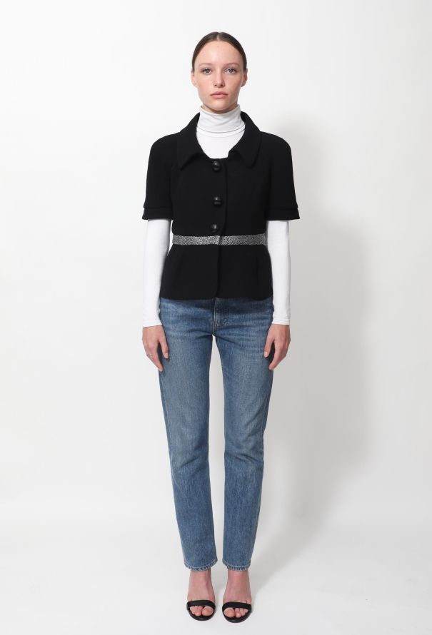 Balenciaga 2006 Peplum Top - 1