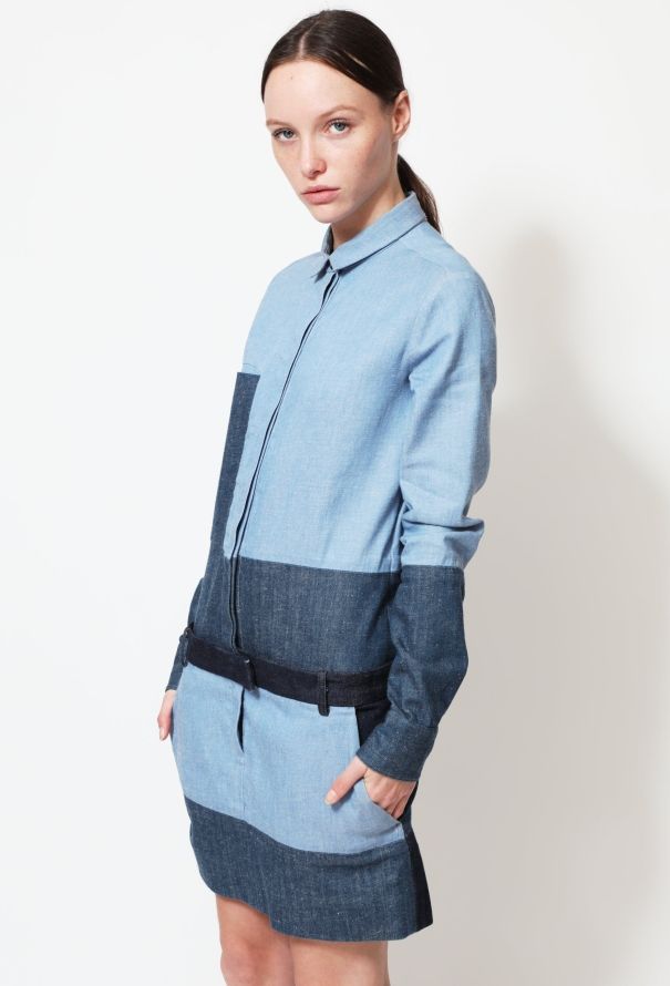 Céline Pre-Fall 2011 Denim Dress - 3