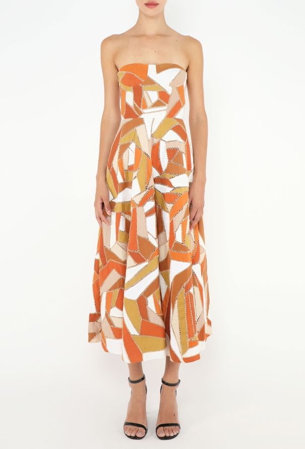 Dior Resort 2018 Semi-Couture Patchwork Dress - 4