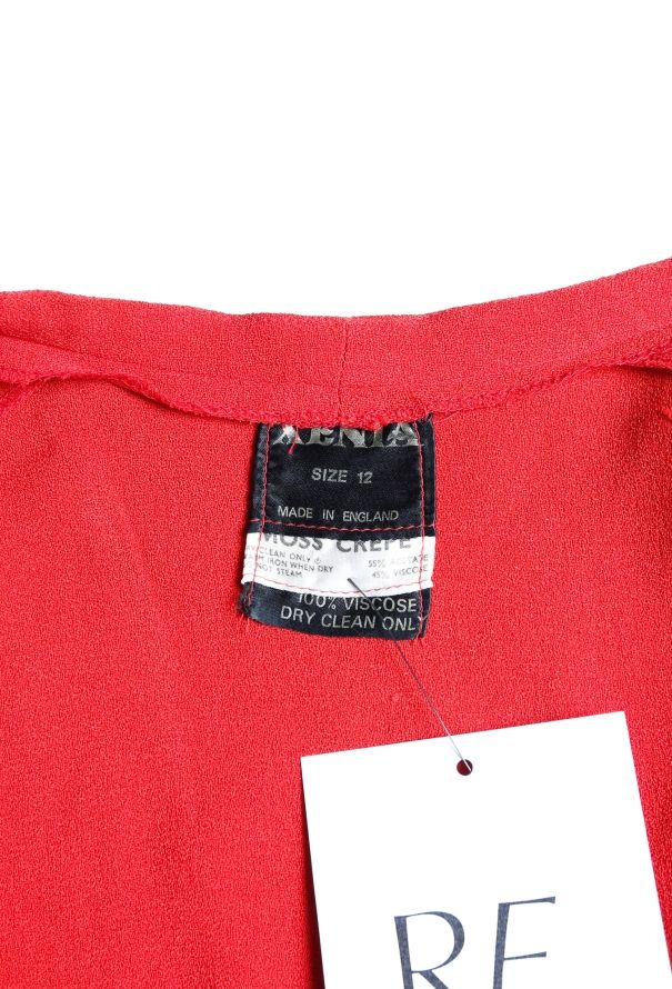 Ossie Clark COLLECTOR 1972 Feather Print Crêpe Ensemble - 5