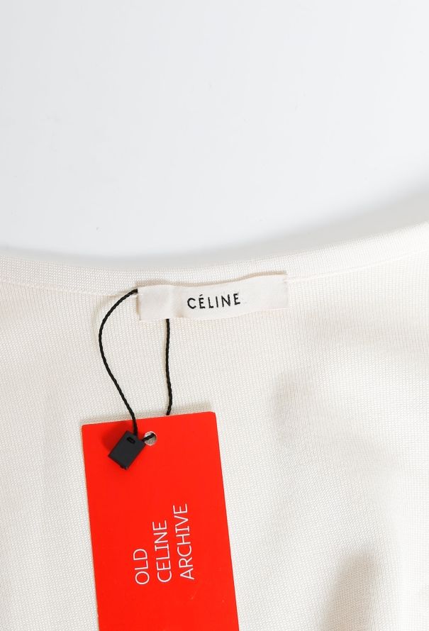 Céline 2015 Patchwork Silk Tunic Ivory - 4
