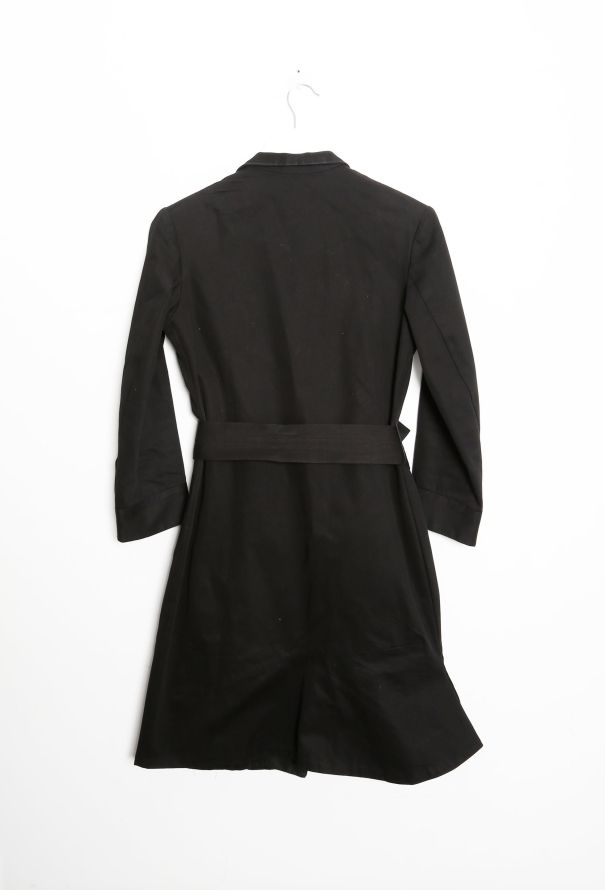 Yohji Yamamoto Belted Wrap Trench Coat - 10