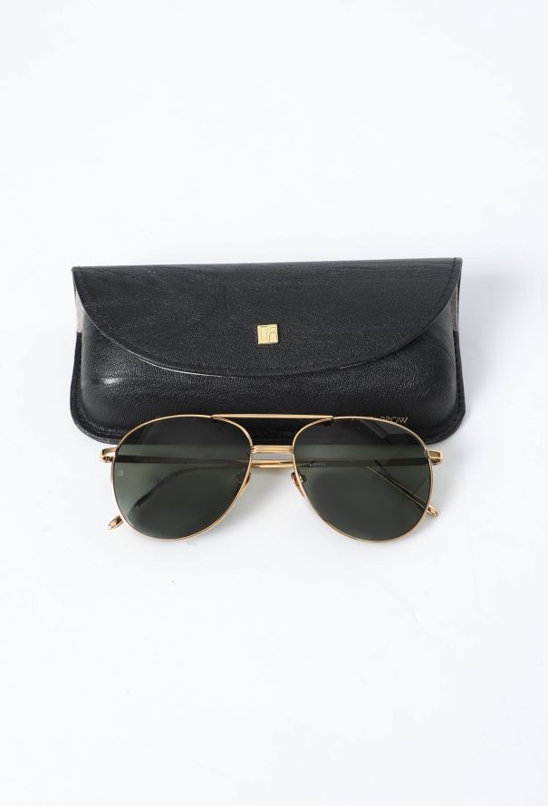 Linda Farrow Aviator Sunglasses - 5