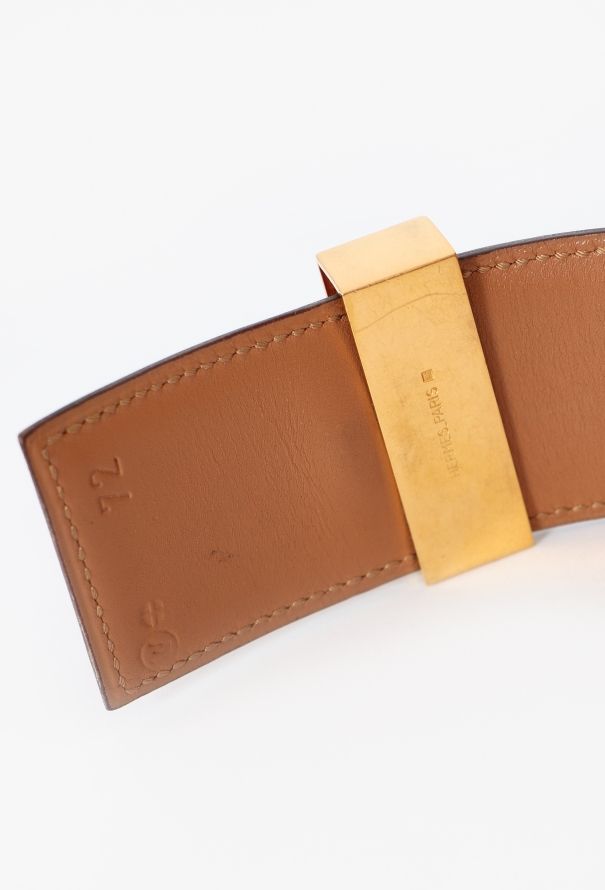 Hermès 1993 'Collier de Chien' Box Leather Belt - 6