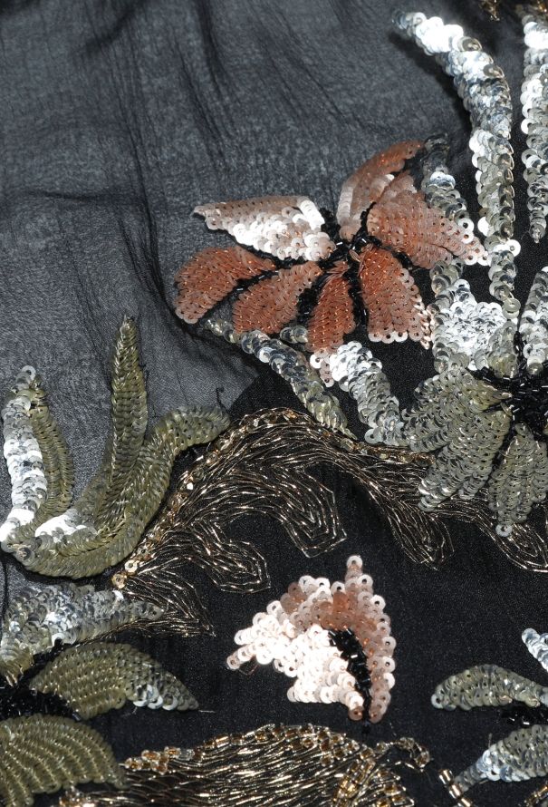 Nina Ricci 1950s Couture Embroidered Gown - 7