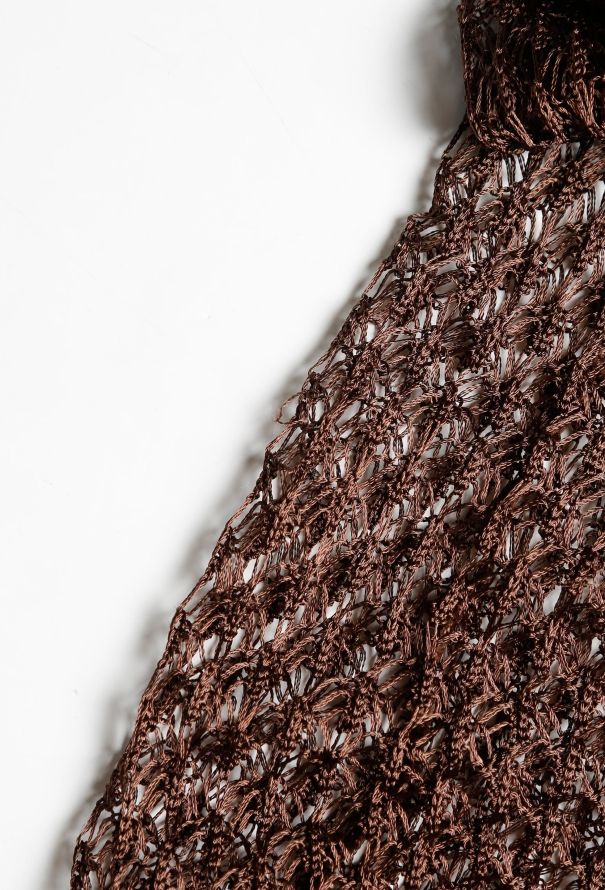 Karl Lagerfeld S/S 1997 Crochet Slip - 5