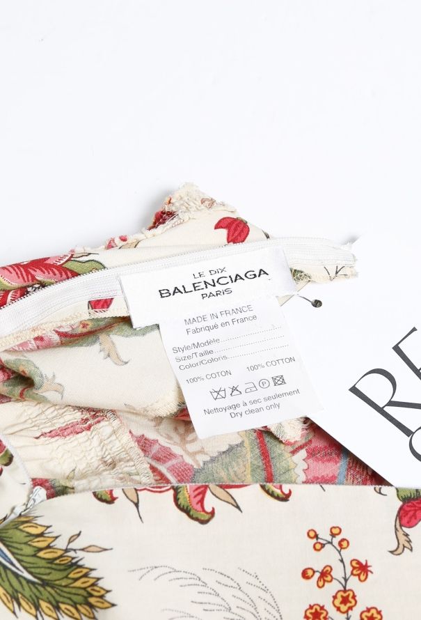 Balenciaga ICONIC S/S 2000 Wild Floral Top - 6