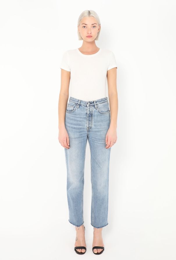 Toteme 2024 Raw Hem Jeans - 2