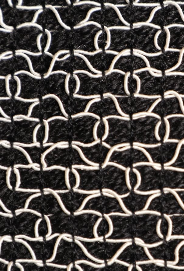 Chanel S/S 1998 Bicolor Embroidered Jacket - 8