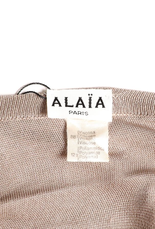 Alaïa '80s Cinched Knit Romper - 5