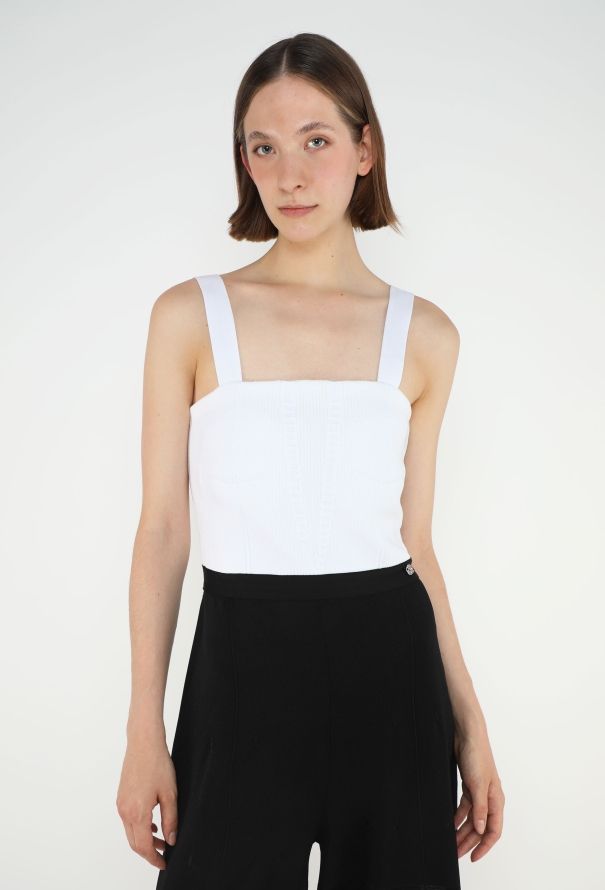 Chanel 2025 Piqué Bicolor Jumpsuit - 4