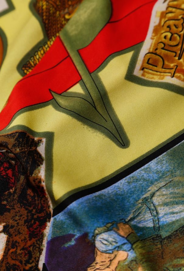 Gianni Versace S/S 1991 Teatro Print Leggings - 10