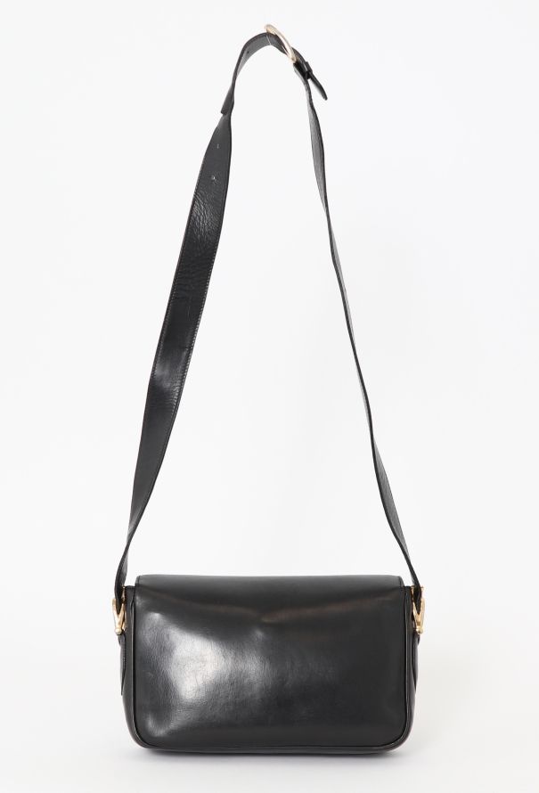 Céline '70s Black Box Shoulder Bag - 3