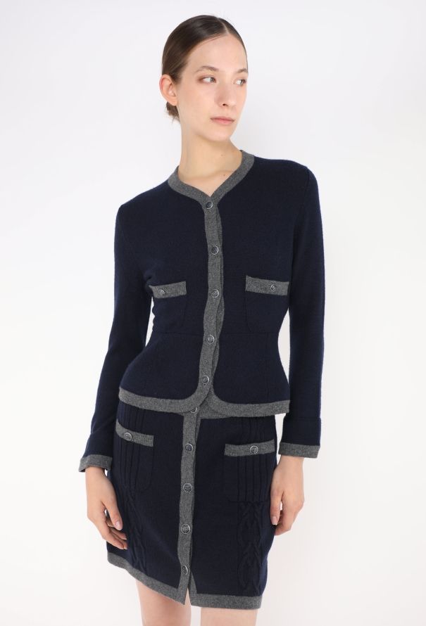 Chanel 2018 Paris-Hamburg Cashmere Twinset - 4