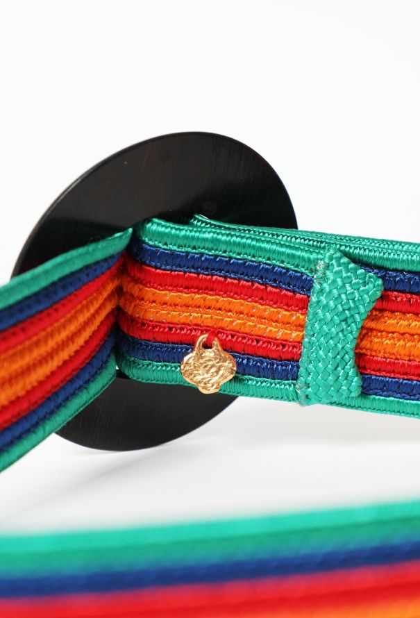 Saint Laurent 1991 Multicolor Belt - 4