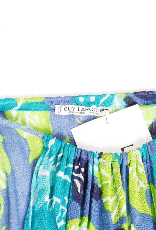 Guy Laroche Floral Motif Halter Dress - 4