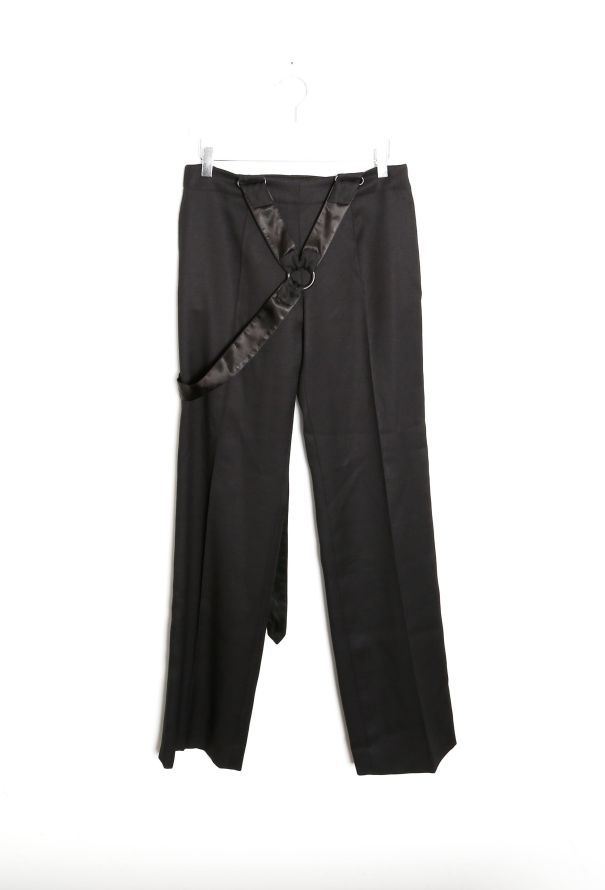Jean Paul Gaultier 2003 Suspender Crêpe Smoking Trousers - 5