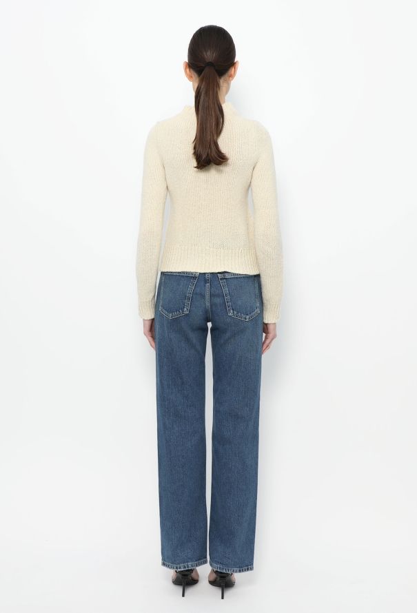 Céline Classic Ribbed Knit Sweater - 3