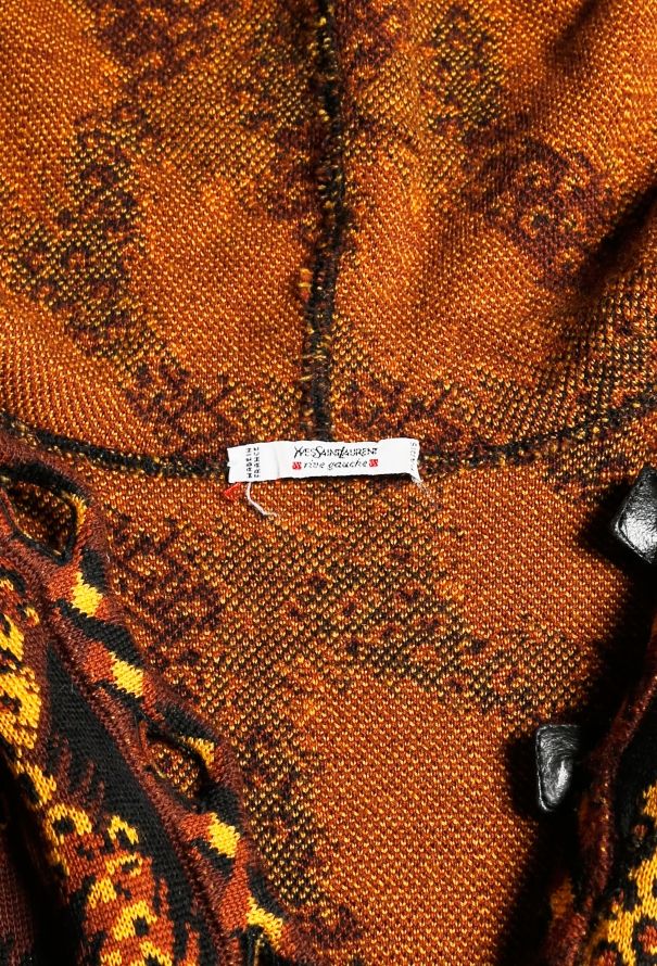 Saint Laurent F/W 1990 Leopard Hooded Dress - 5