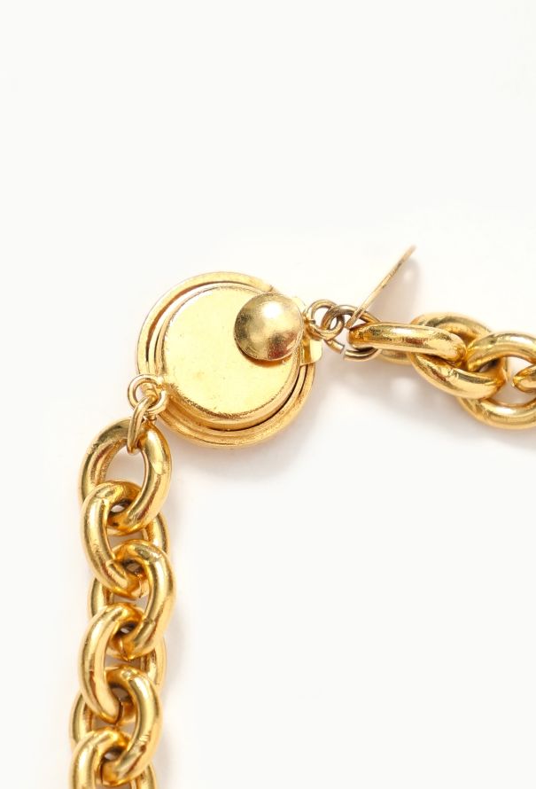 Chanel Vintage Chainlink Charm Sautoir - 8