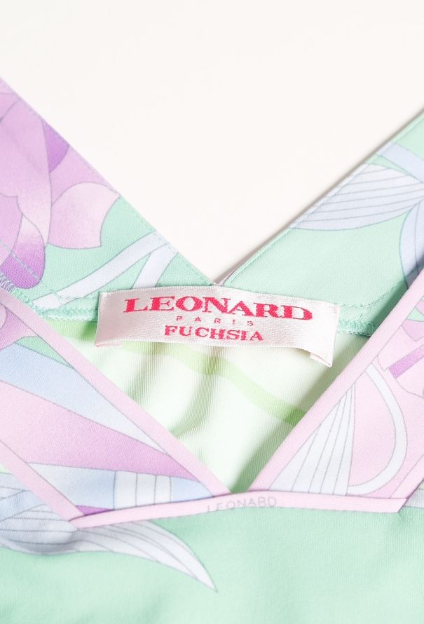 Leonard Floral Print Slip Dress - 4