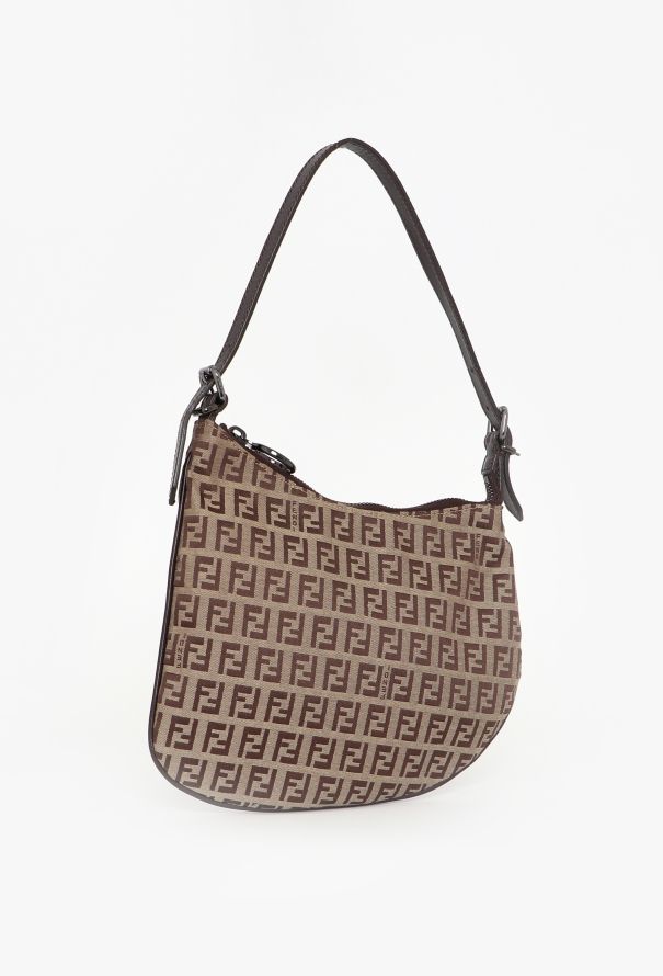 Fendi Zucchino Oyster Bag - 2