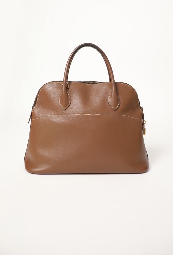 Hermès Brown Gulliver Bolide 35 - 4