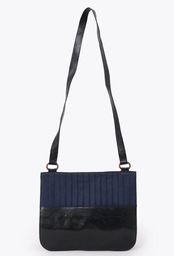 Saint Laurent Vintage Canvas & Leather Bag - 3