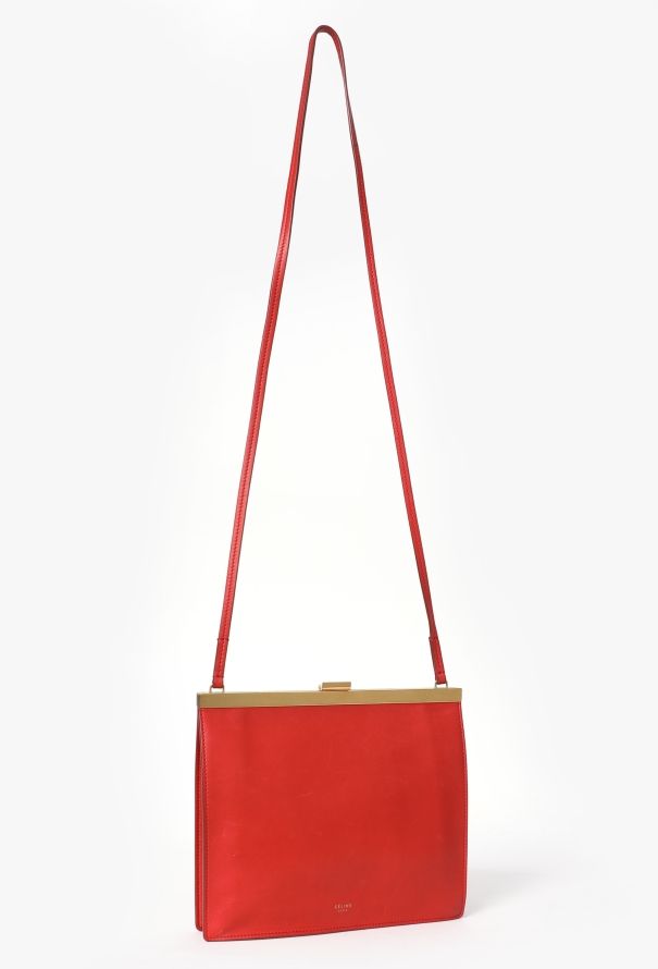 Céline Mini Clasp Leather Bag - 2