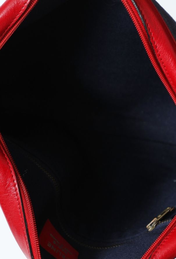 Céline '70s Canvas Triomphe Crossbody Bag - 12