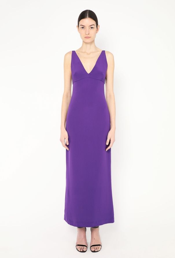 Dolce & Gabbana Late '90s Silk Décolleté Gown - 2