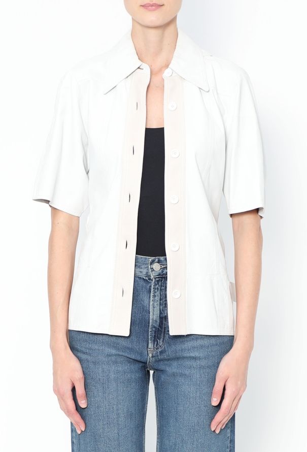 Céline 2017 Belted Lambskin Top - 3