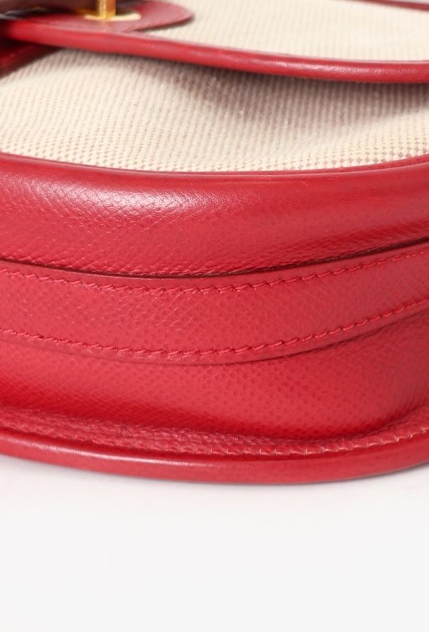 Hermès Toile H & Red Courchevel Balle De Golf - 10