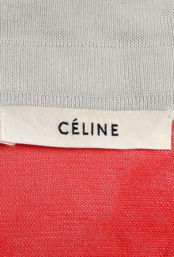 Céline ICONIC S/S 2018 Colorblock Silk Blouse - 5