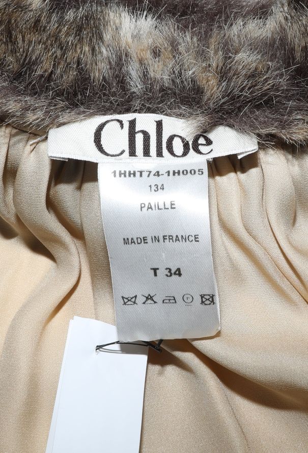 Chloé F/W 2001 Faux Fur Halter Top - 5