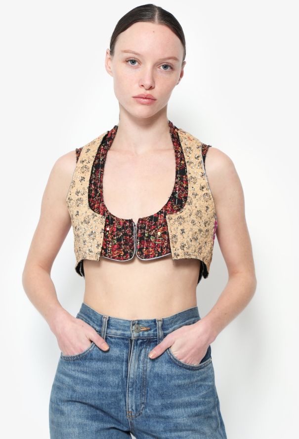 Balenciaga ICONIC S/S 2002 Le Dix Patchwork Top - 1