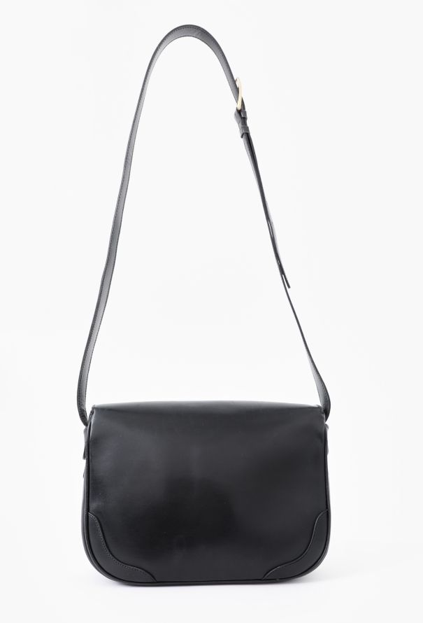 Céline Vintage Navy Crécy Shoulder Bag - 3