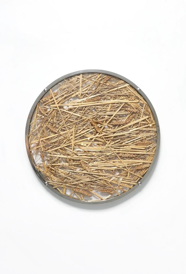 Dior 1972 Casted Wheat Platter - 1
