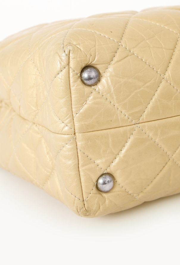 Chanel Metallic Quilted 2.55 Tote Bag - 8