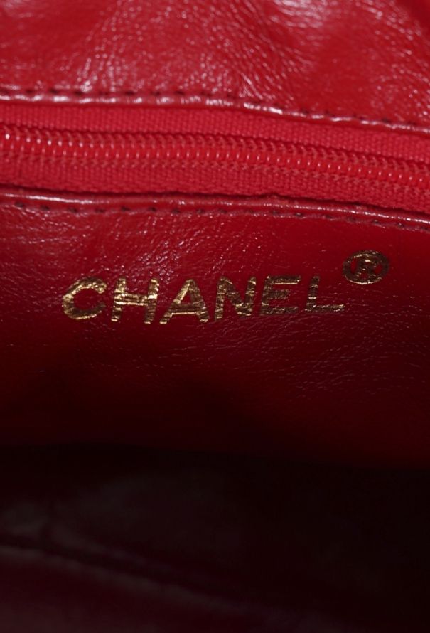 Chanel Vintage Red Camera Bag - 10